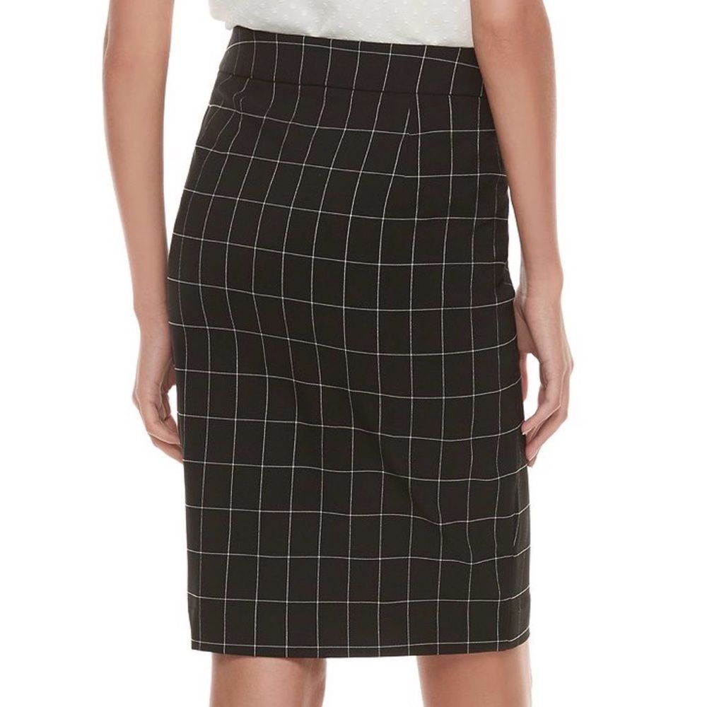 Elle Womens Pull On Pencil Skirt - Size Medium
